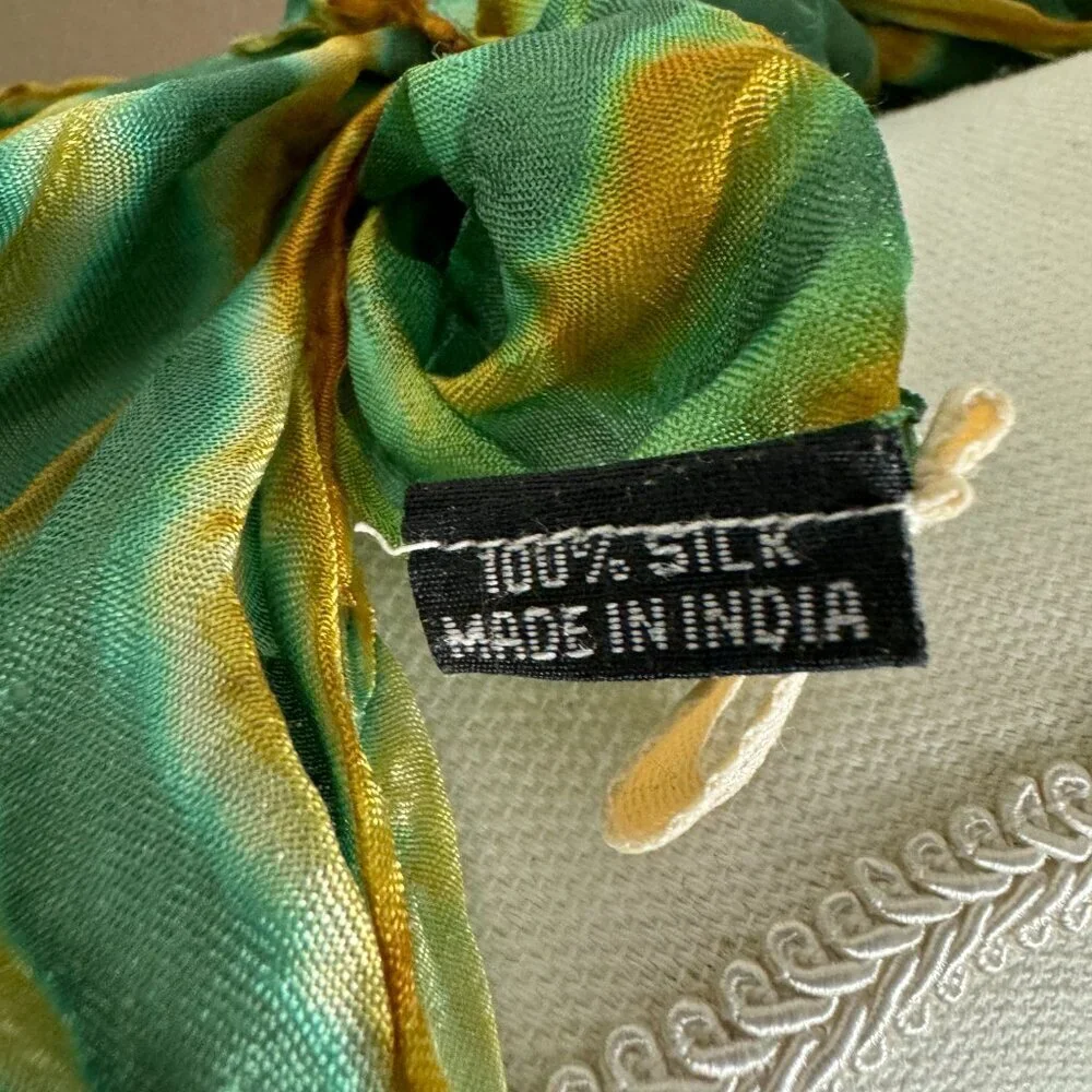 Sarong 100% silk Multicolor